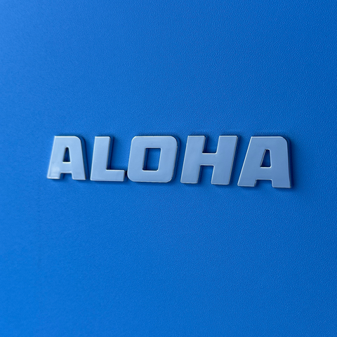 ALOHA Car Emblem