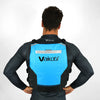 Vaikobi V4 Ocean Racing PFD - Hi-Viz Cyan Blue