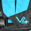 Vaikobi V4 Ocean Racing PFD - Hi-Viz Cyan Blue
