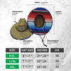 Straw Beach Sun Lifeguard Sun Hat- Kailua