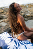 'Ulu Palaka Anywhere Towel (Blue)