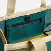 AirMesh Tote: Teal Ocean Amber Sun