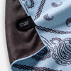 Bandana Towel: Paisley Pale Blue