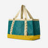 AirMesh Tote: Teal Ocean Amber Sun