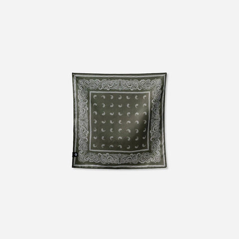 Bandana Towel: Paisley Forest Green