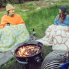 Graphene Puffer Blanket: Whirlpool Meadow Green