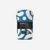 Graphene Puffer Blanket: Whirlpool Teal Ocean