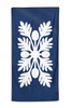 'Ulu Palaka Anywhere Towel (Blue)