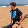 Vaikobi V4 Ocean Racing PFD - Hi-Viz Cyan Blue