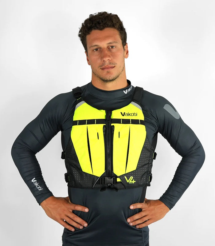 Vaikobi V4 Ocean Racing PFD - Hi-Viz Yellow