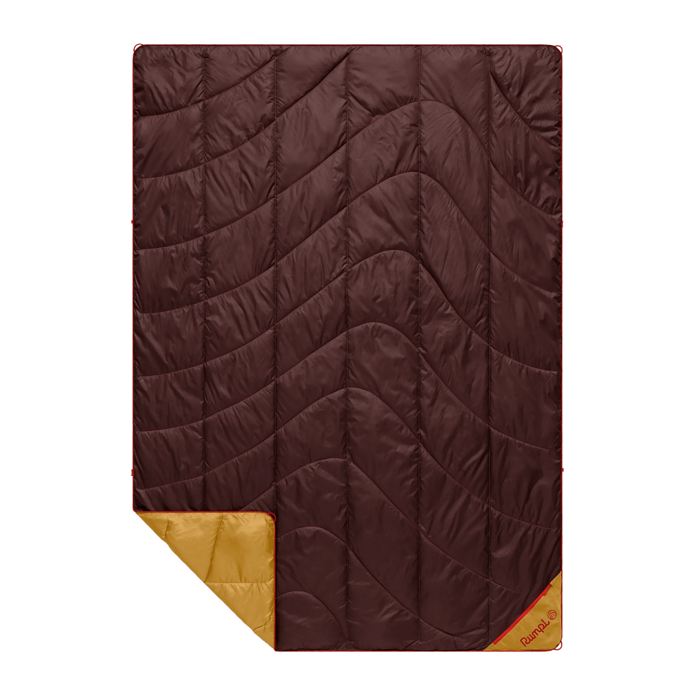 Rumpl Backcountry Puffy Blanket — Ultralight Insulated Camp Blanket