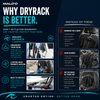 DryRack Mirror Mount – Vehicle-Mounted Gear Dryer for Surf, Beach & Outdoor Use