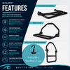 DryRack Universal Suction Mount – Designed for RVs, Vans, Boats & Campers