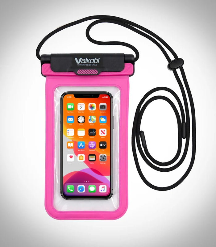 Vaikobi - Waterproof phone case - Pink - NEW MODEL