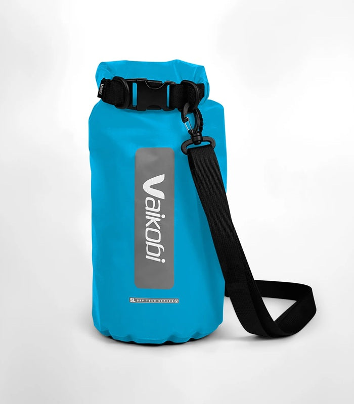 Vaikobi - 5 liters Roll Top Dry Bag - Cyan