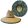 Straw Beach Lifeguard Sun Hat - Kona Green