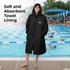 Waterproof Swim Parka | XS-XL (Black)