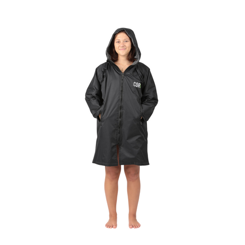 Waterproof Swim Parka | XS-XL (Black)