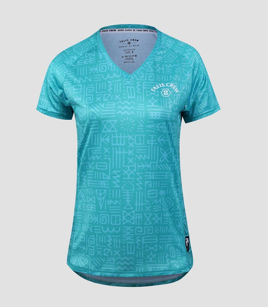 Taliscrew - Aqua Short Sleeve - Top Shirt