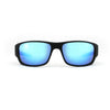 Vaikobi - Sorrento Polarized Sunglasses - Black/Cyan