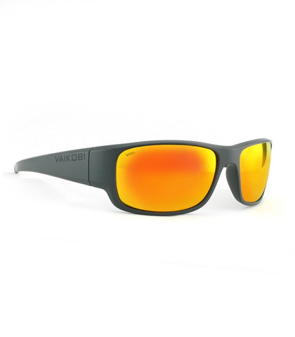 Vaikobi - Lunettes de soleil polarisées Sorrento - Gris/Orange