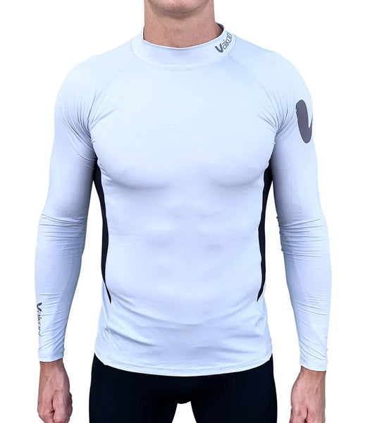 Vaikobi - Long Sleeve Rash Top - Silver/Black - Unisex