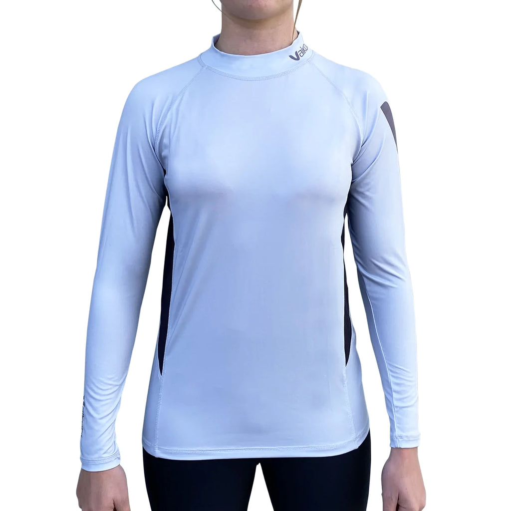 Vaikobi - Long Sleeve Rash Top - Silver/Black - Unisex