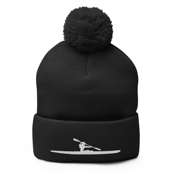 Surfski Pom-Pom Beanie - woman